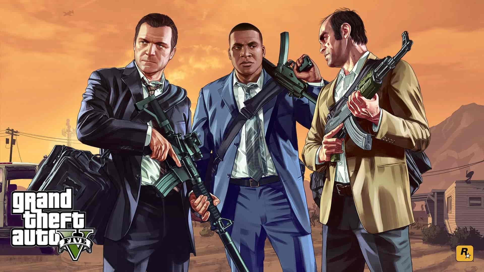 Các Phím Tắt Trong GTA 5 Trên Máy Tính - Grand Theft Auto V - Hupote