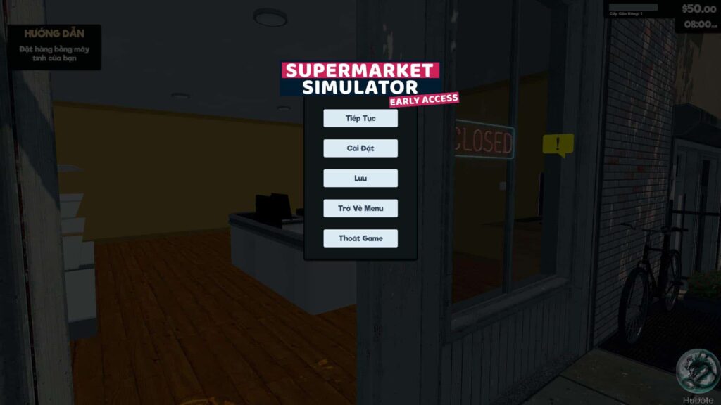 game Supermarket Simulator Viet Hoa